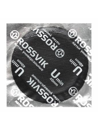 картинка Латка (заплата) универсальная для горячей и холодной вулканизации, Umin, 40 мм, 200 шт, Rossvik 