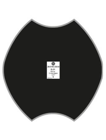 Пластырь (заплата) диагональный D-31 термо, 350 мм, 6 слоёв корда, упаковка 5 шт, Rossvik