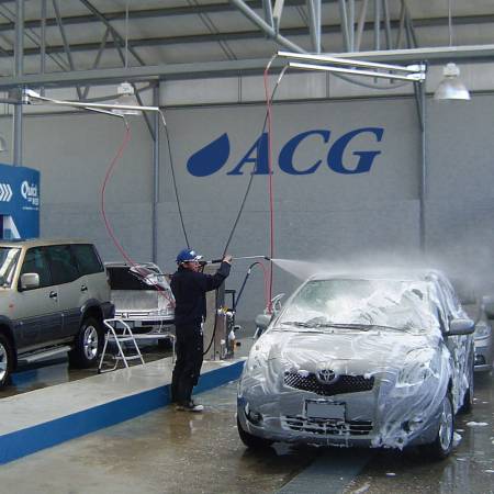 картинка Консоль поворотная 360 градусов 1,75 м. нержавеющая сталь для автомойки