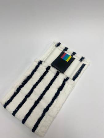 картинка МОП ACG плоский "Микрофибра" жесткий абразив 50 см., карман + ушки 