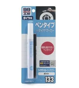 Маркер для покрышек TireMarker White, белый, 8 мл, Soft99