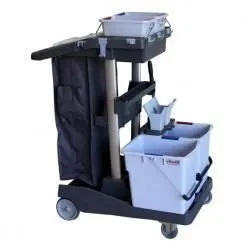 Тележка комплексная на базе УльтраСпид 2 ведра х 25 л Волео Про, для ежедневной уборки Vileda