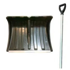 Лопата снегоуборочная "Прайм" 500х375 мм пласт.с алюм.черенком и Y руч.( см. арт. 1009263,1201093)