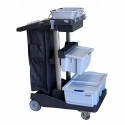 Тележка комплексная105x92x52 см. Волео Про, на базе СВЕП 3 контейнера, профессиональная Vileda