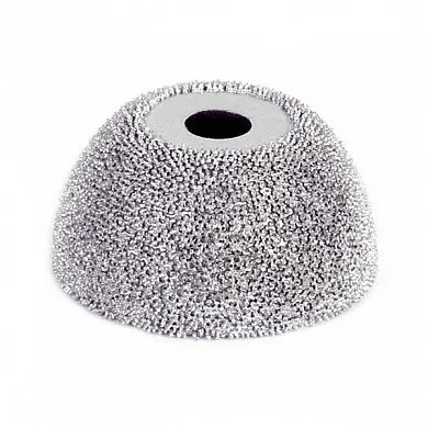 Полусфера абразивная 50,8/19 миллиметров, 9,5 миллиметров, зерно 170, NS102