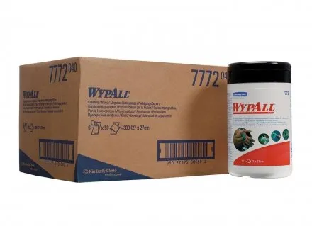 Салфетки чист. WypAll Cleaning Wipes, мал. туба, зел., 50 л./туба, 6 туб/уп., Kimberly-Clark,