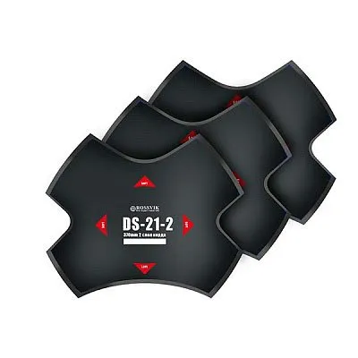 Пластырь диагональный DS-21 (термо), 370 миллиметров, 4 слоя, Rossvik