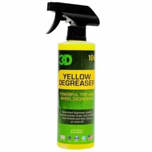 Удалитель тормозной пыли и жирных пятен c покрышек Yellow Degreaser 0,48 л 3D