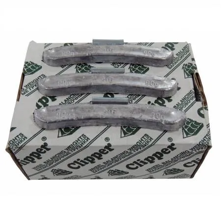 картинка Шиномонтажные набивные грузики для балансировки стальных дисков колёс 90 гр. 0290 Clipper 