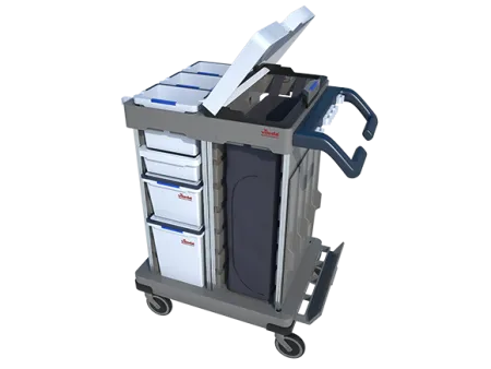 Тележка Ориго 2 С 77,5x59,5x116 см для Бизнес-Центра Vileda Professional