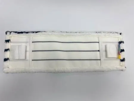 картинка МОП ACG плоский "Микрофибра" жесткий абразив 50 см., карман + ушки 