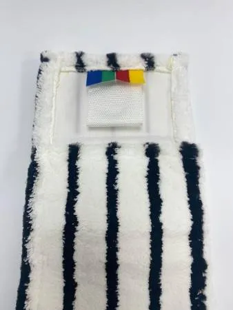 картинка МОП ACG плоский "Микрофибра" жесткий абразив 50 см., карман + ушки 