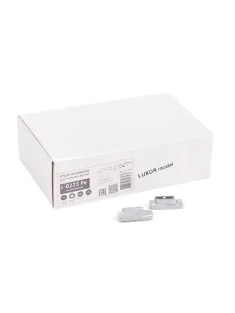 картинка 0225 Fe Набор грузов 25 гр стальные покрытые серой эмалью, для стальных дисков уп 100 шт 