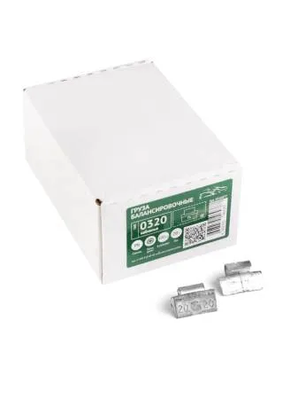 картинка 0320 Груза набивные балансировочные свинцовые для литых дисков 20 г (уп. 100 шт), ACG 