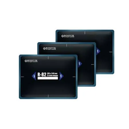 Пластырь радиальный R-82, 185x240 миллиметров, 3 слоя, Rossvik