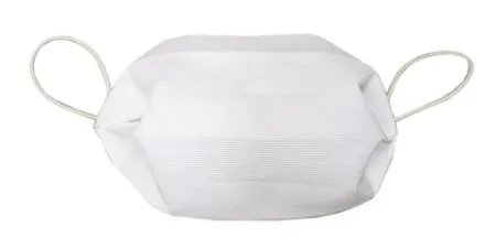 Маска одноразовая 1-слойная бытовая белая (уп/5шт)