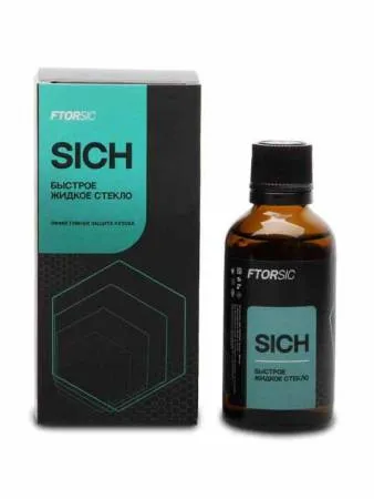 картинка Покрытие для ЛКП Быстрое жидкое стекло SICH 50 мл FTORSIC 