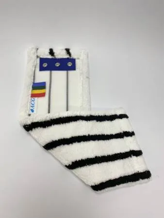 картинка МОП плоский микрофибра 40 см жесткий абразив, люверсы под TTS ACG 