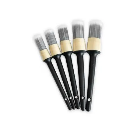 картинка Кисточки с мягким искусственным ворсом 5 шт., AuTech автохимия для салона