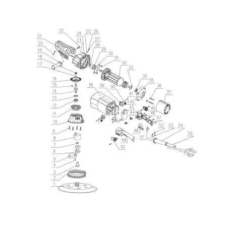 картинка Машинка полировальная эксцентриковая Au-061501150B15, AuTech 