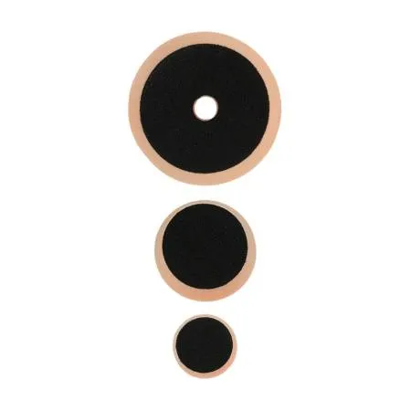 картинка Круг полировальный полутвердый антиголограммный комплект из 75 мм, 54 мм, 34 мм оранжевый AuTech 