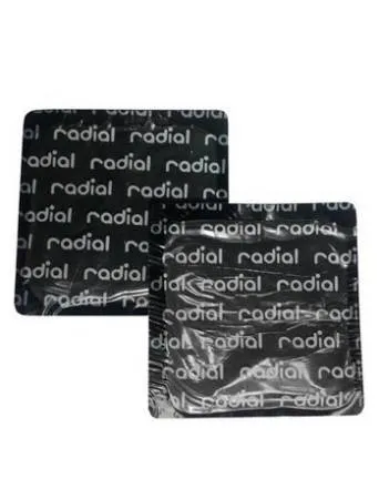 картинка Заплата (латка) универсальная для горячей и холодной вулканизации, H410n, 76х76 мм, 25 шт, Clipper 