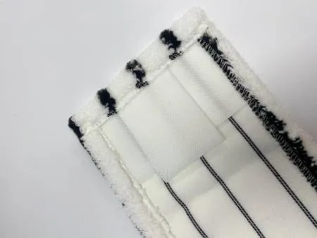 картинка МОП ACG плоский "Микрофибра" жесткий абразив 40 см., карман + ушки 