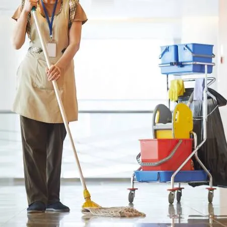 картинка Отжим для уборочных тележек универсальный ACG, синий 