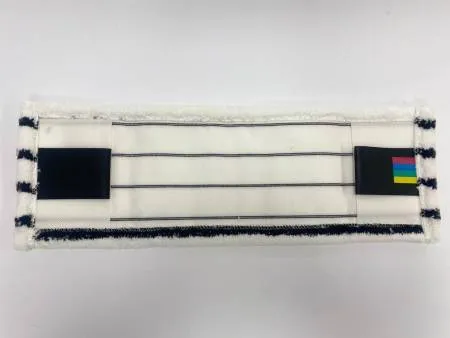 картинка МОП ACG плоский "Микрофибра" жесткий абразив 50 см., карман + ушки 