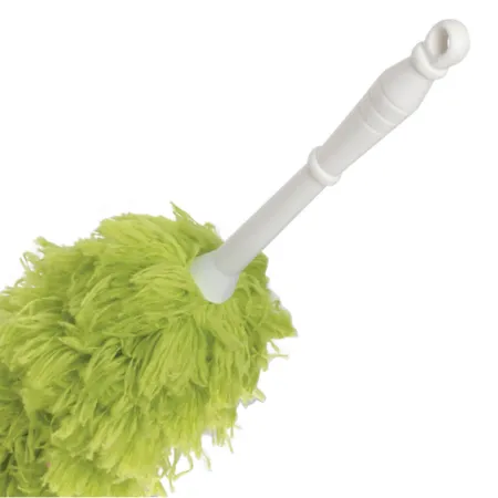 картинка Пипидастр (сметка-метелка) для уборки пыли 55см из микрофибры, зеленый LAIMA 