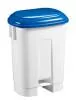картинка Ведро ACG 60 л., для мусора с педалью, с держателем под мешок, с крышкой (синий) 