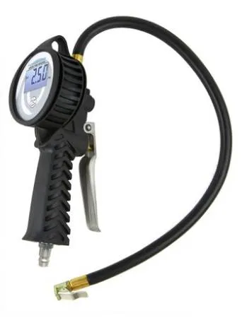 Пистолет для подкачки шин цифровой, TI8D NORDBERG обрезиненный профессиональный