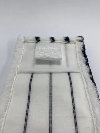 картинка МОП ACG плоский "Микрофибра" жесткий абразив 50 см., карман + ушки 