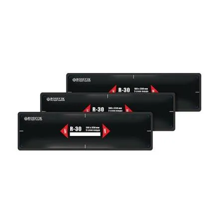 Пластырь радиальный R-30 (термо), 100x350 миллиметров, 4 слоя, Rossvik