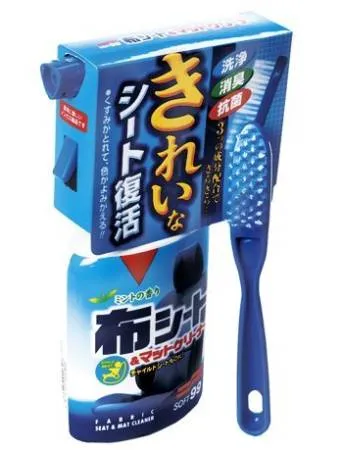 Очиститель ковров и сидений в автомобиле, спрей Fabric Cleaner Spray Soft 99, 400 мл. 02080