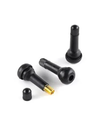 картинка TR-414 Вентиля LUXOR для бескамерных шин (резиновые) L=48 мм, d отв=11,3 мм уп 100 шт  для колёс