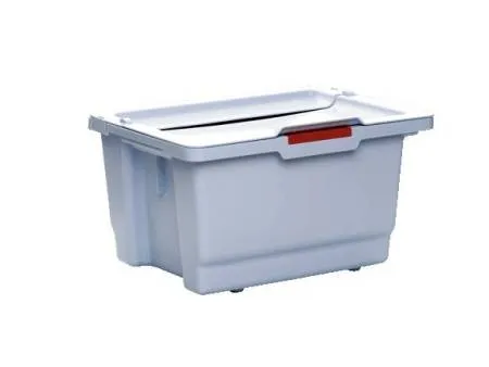 Контейнер для мопов 39x27,5x21 см с цветовым кодированием, серо-голубой Vileda Professional