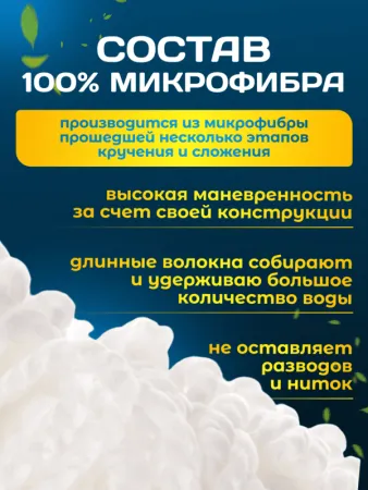 картинка МОП ACG Кентукки микрофибра, петлевой прошитый 250 гр. 