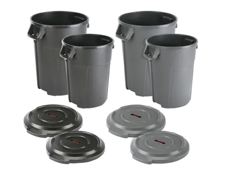 Крышка для контейнера-бака ТИТАН h=7 см Ø61 см черная Vileda Professional