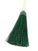 Метла круглая синтетич. усиленная с черенком