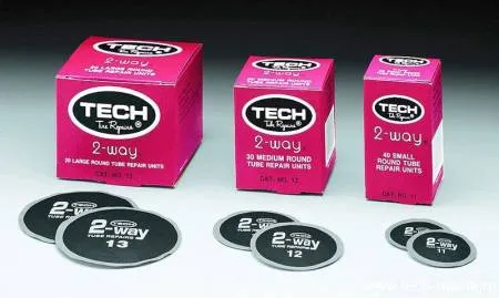 Круглые заплаты для ремонта автокамер 2-Way 45 мм. TECH