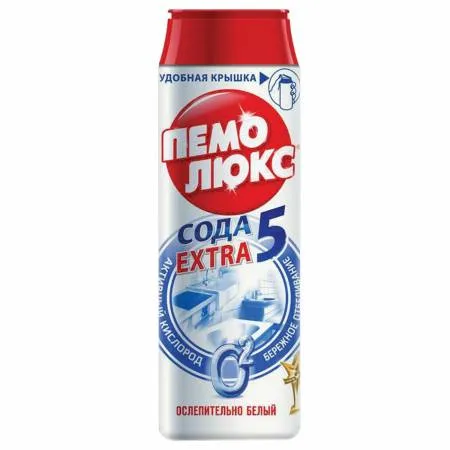 картинка Чистящее средство ПЕМОЛЮКС 480 гр Ослепительно белый 