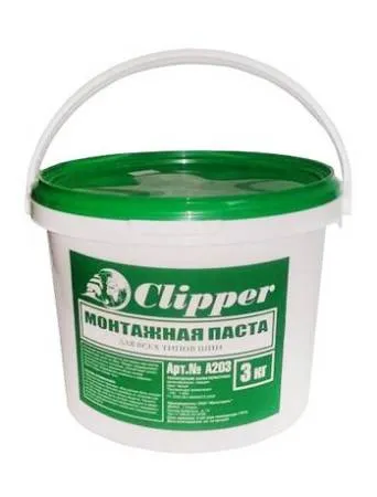 картинка Монтажная паста для колёсных шин А203, 3л.  Clipper 