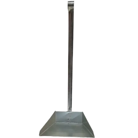 картинка Совок металлический с вертикальной ручкой 1012370 