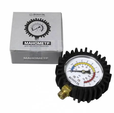 Манометр для пистолета подкачки, 12 Бар, механический, AT.M.1.