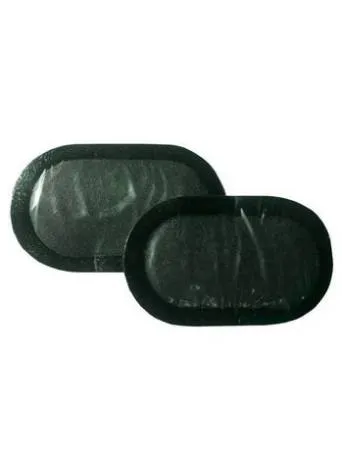 Набор заплат камерных для холодной вулканизации, овал 35х60мм, B201 Clipper, 50 штук в упаковке