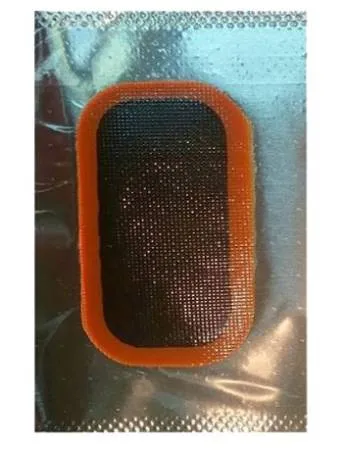 картинка Заплата (латка) камерная для холодной вулканизации, Р1104, 24х45 мм, на фольге, 100 шт, Clipper 