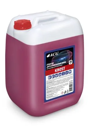 Автошампунь для бесконтактной мойки 20 кг, KROST ACG
