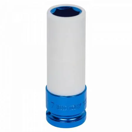 Головка торцевая ударная тонкостенная 17 мм (в пластике) KING TONY 1/10