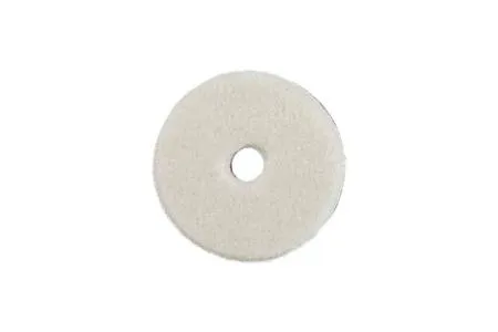 картинка полировальные Круг полировальный меховой (ворс 5 мм) "Doodle" Wool-Pad белый 80/15/80 ZviZZer из шерсти